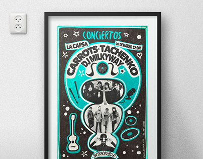 Poster concierto La Capsa