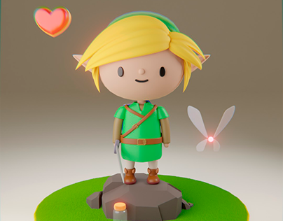3D The Leyend of Zelda Characters