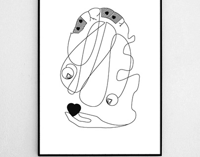 Pen & Foil – Poster Serie