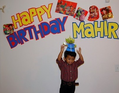 Toy Story- Mahir's Birthday