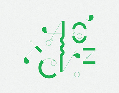 Green Compositions - Typography