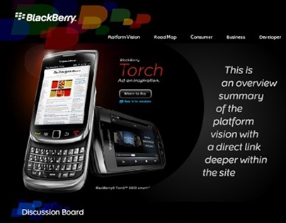 BlackBerry Platform Products Internal Portal