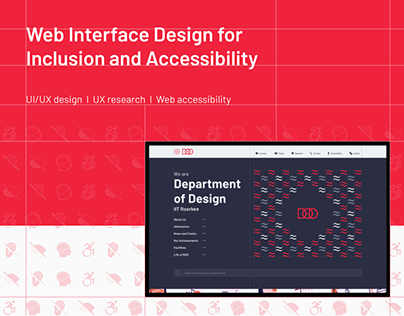 Project thumbnail - Web Interface design for Inclusion and Accessibility
