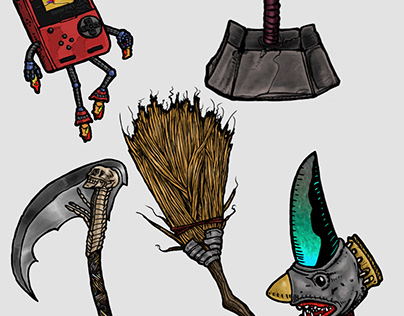 Project thumbnail - Creatures Features - Weapons