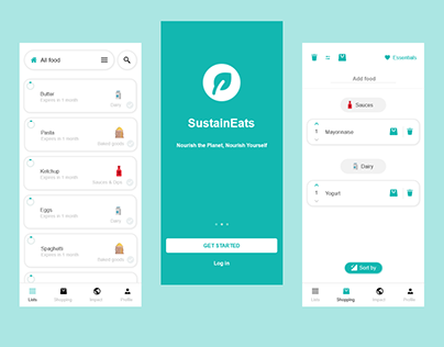Sustain eats | Grocery App Design