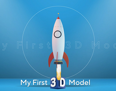 Debut 3D Model Rocket...!