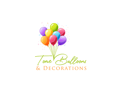 Tome Balloons Logo Design