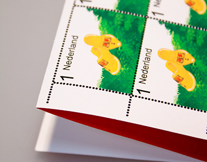 Typish Nederlands stamp collection
