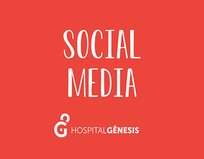Posts e stories feitos para o Hospital Gênesis.