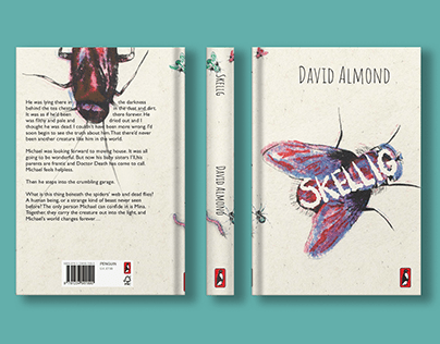 'Skellig' by David Almond book cover design