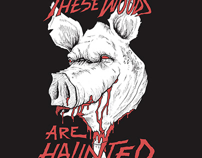 These Woods Are Haunted - Crew Shirts