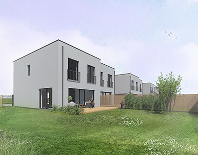 Duplex family house renders and video [Lumion]