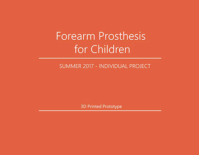 Forearm Prosthesis