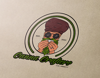 Canna Crafters Club Cannabico - Identidad Visual