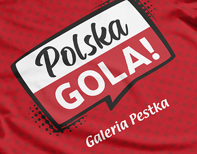 Polska gola! - projekt kampanii i ilustracja