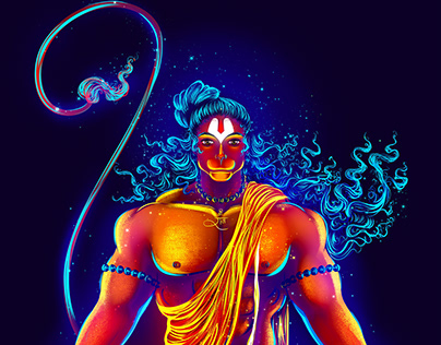 Hanuman Ji Projects | Photos, videos, logos, illustrations and branding on  Behance