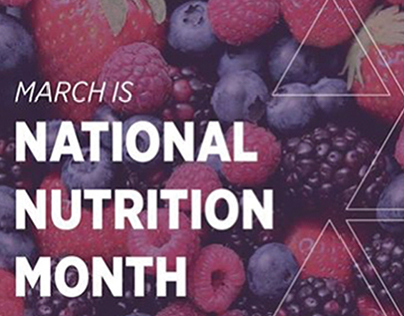 National Nutrition Month | Rec Center Marketing