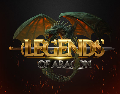 Лого для браузерной игры LEGENDS OF ARAGON