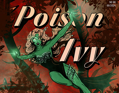 Okładka komiksu Poison Ivy | comic book cover