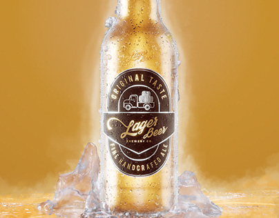 3D | CGI Beer Bottle