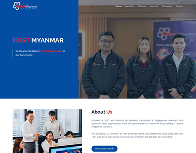 First Myanmar Website