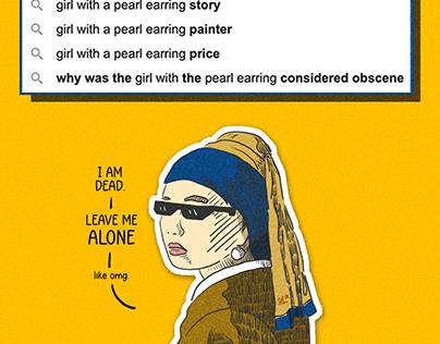 Girl with a Pearl Earring (After Vermeer)