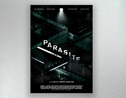 Afiche de cine - PARASITE