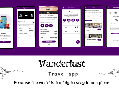 Wonderlust - Travel App