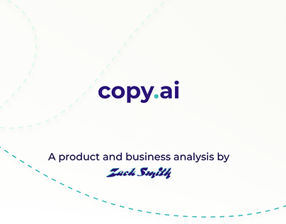 Product Analysis - CopyAI