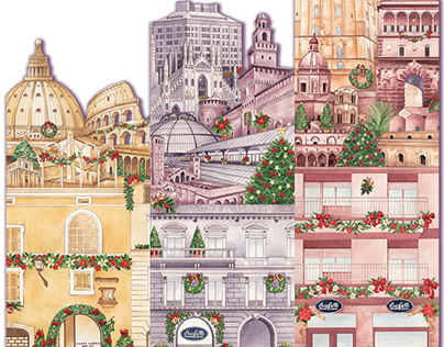 Italian cities at Christmas