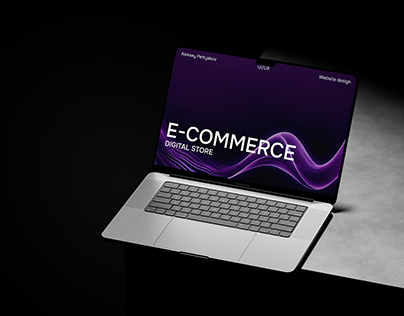 E-commerce | digital store | website design | UI/UX