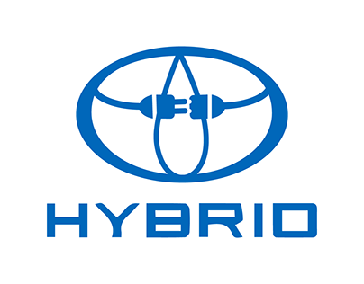 Toyota HYBRID LOGO