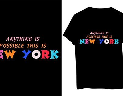 New York T-shirt Design