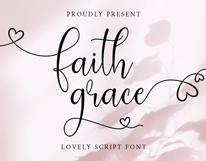 Faith Grace Script Font