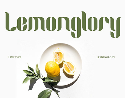 Lemon Glory - Modern Display Font