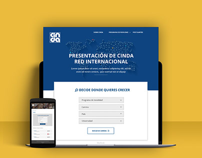 Cinda | Design web