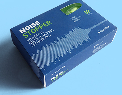Noise Stopper // Package & Infographic Design