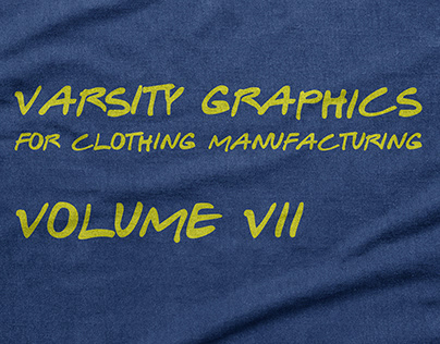 Varsity Graphics For Clothing Manufacturings VOL I
