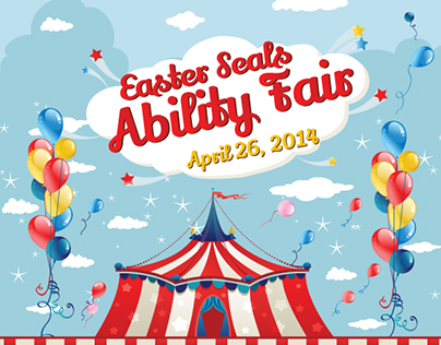 Easter Seals Ability Fair Event Flyer & Facebook Ads