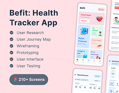 BeFit Health Tracker App
