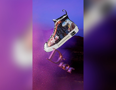 Dior Sneaker product motion design