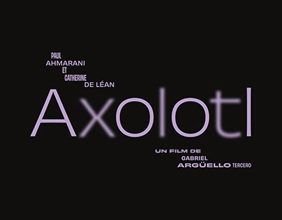 Affiche du court métrage Axolotl