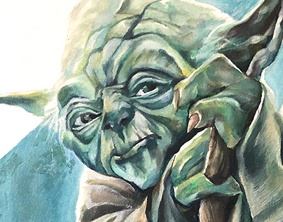 Yoda on Dagobah