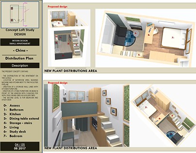 Design Concept Study loft / China / 2017
