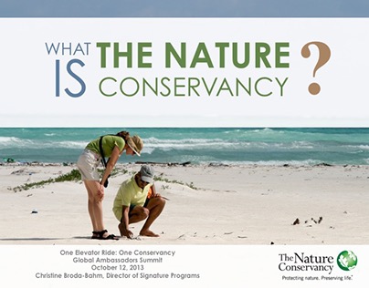 Messaging Project for The Nature Conservancy