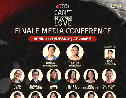 #CBMLThePricelessFinale Media Conference Visuals