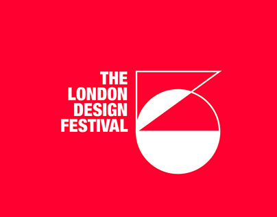 Rebrand identity the London design festival