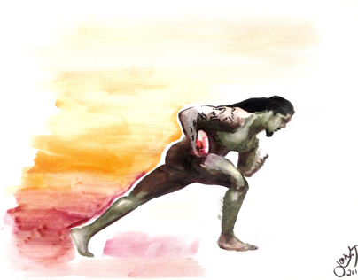 Watercolor Body Issue