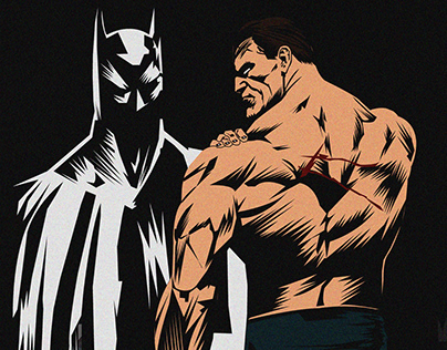 Bruce Wayne Illustration