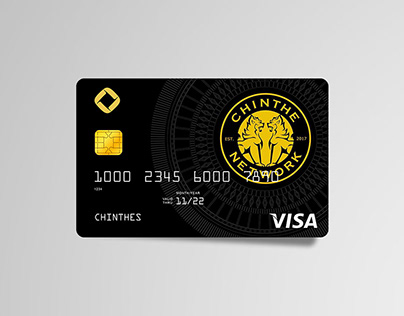 Chinthe Network : Visa Card Mockups